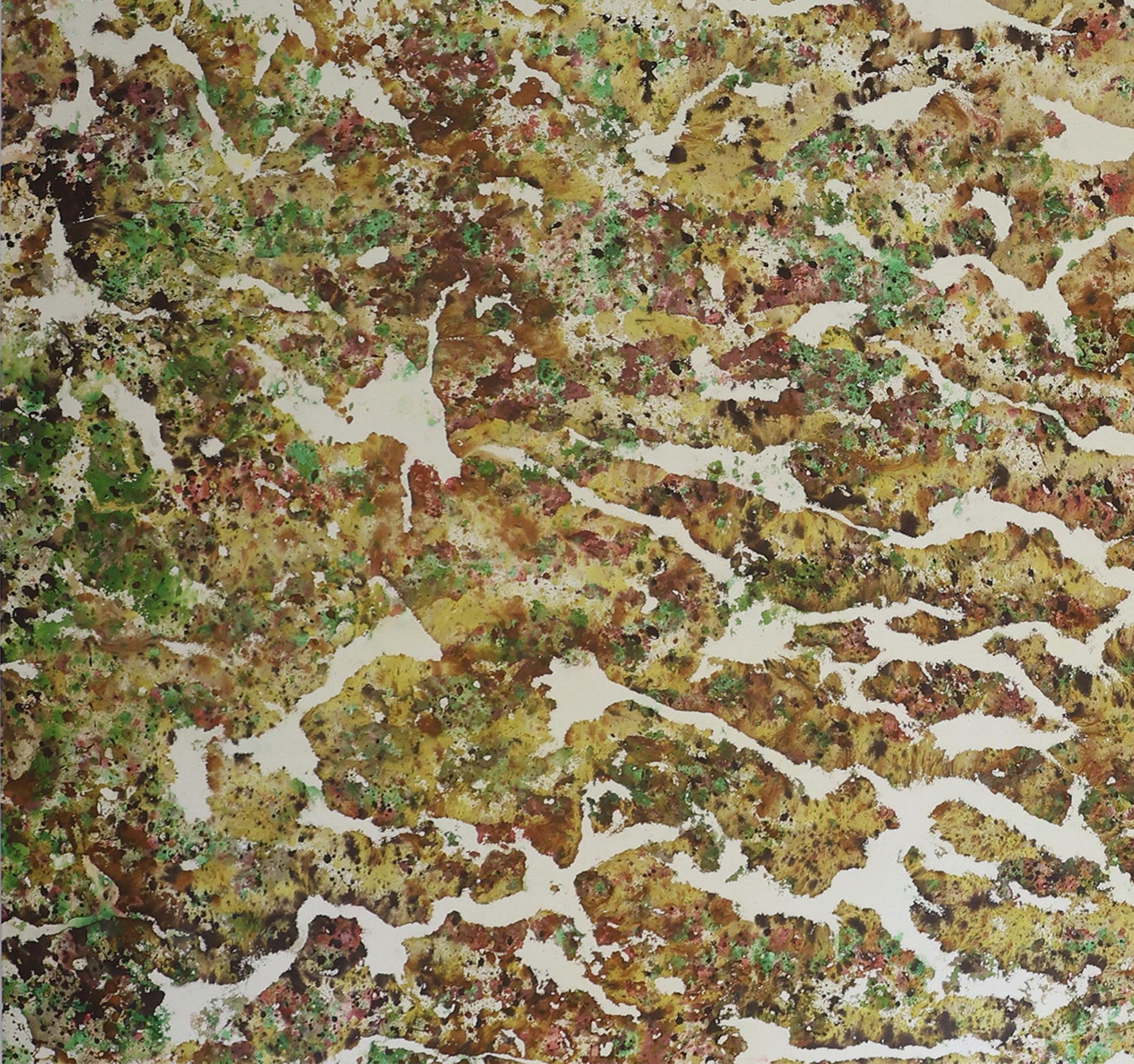 Registros XXIII, Pinturas Abstractas. De la serie Registros - Mixed Media Art Abstracto de Nat Orlowski