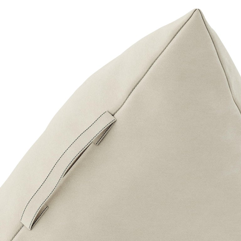 Nata Triangle Shaped Pillow, Modern Decorative EyeCatching Cushion For