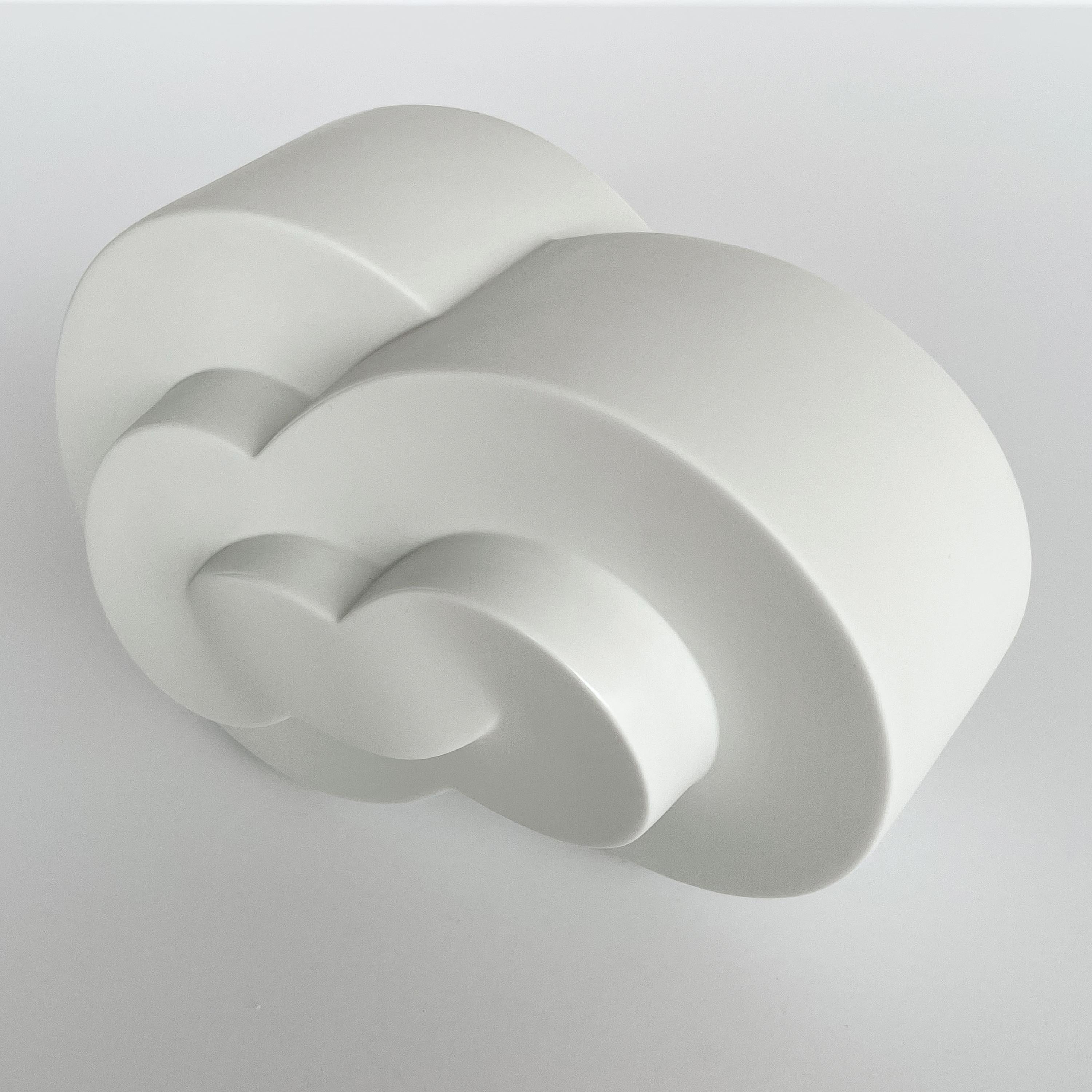 Modern Natale Sapone Abstract Porcelain Sculpture for Rosenthal