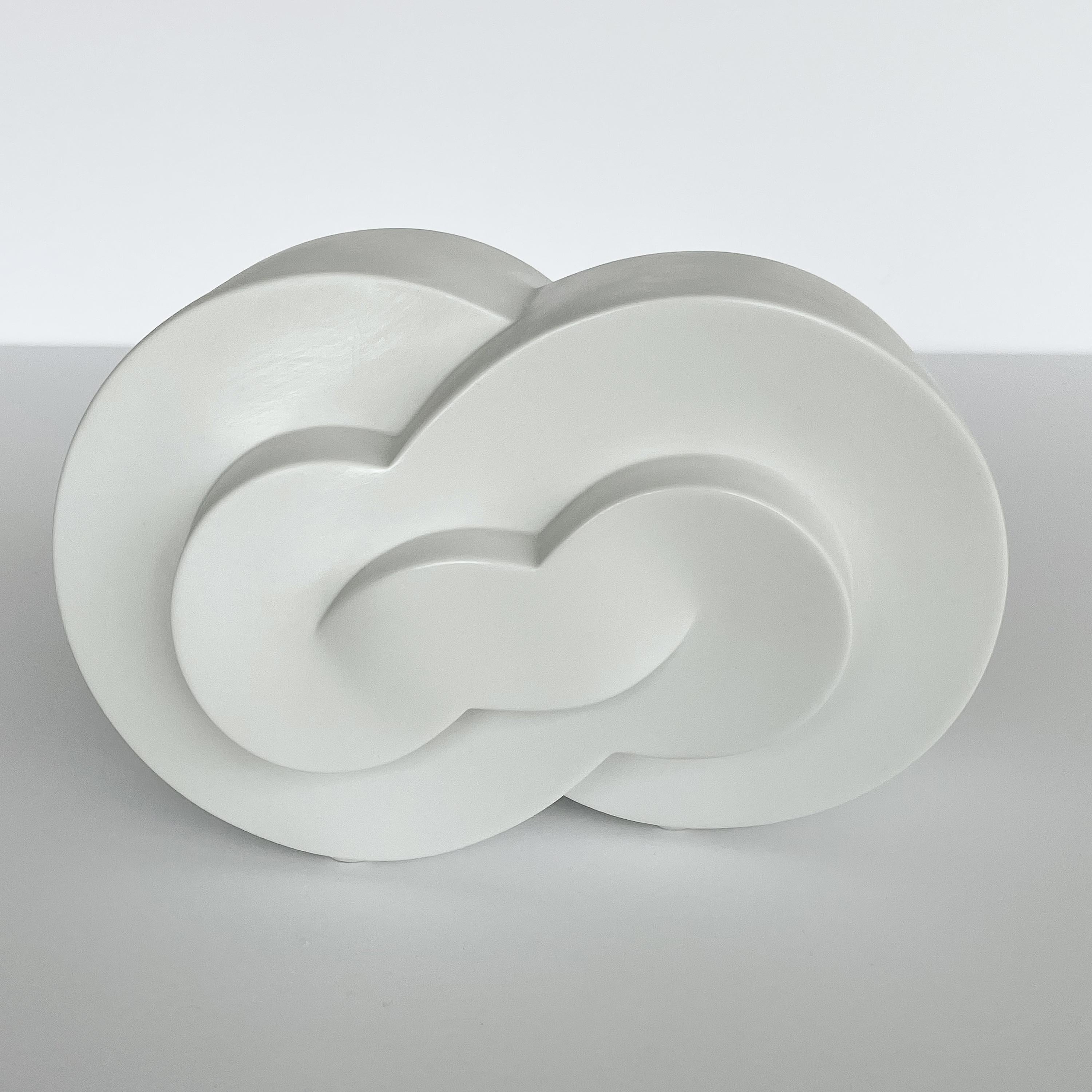 Natale Sapone Abstract Porcelain Sculpture for Rosenthal In Excellent Condition In Chicago, IL