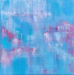 Sky Garden. Abstract original  painting