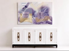 Natalia Babi Monumental Marilyn Monroe Chanel No. 5 Mixed-Media Work, 2010