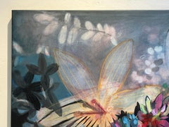 Inexorable Acrylic Mixed Media Painting, Contemporary, 2010+, Unframed