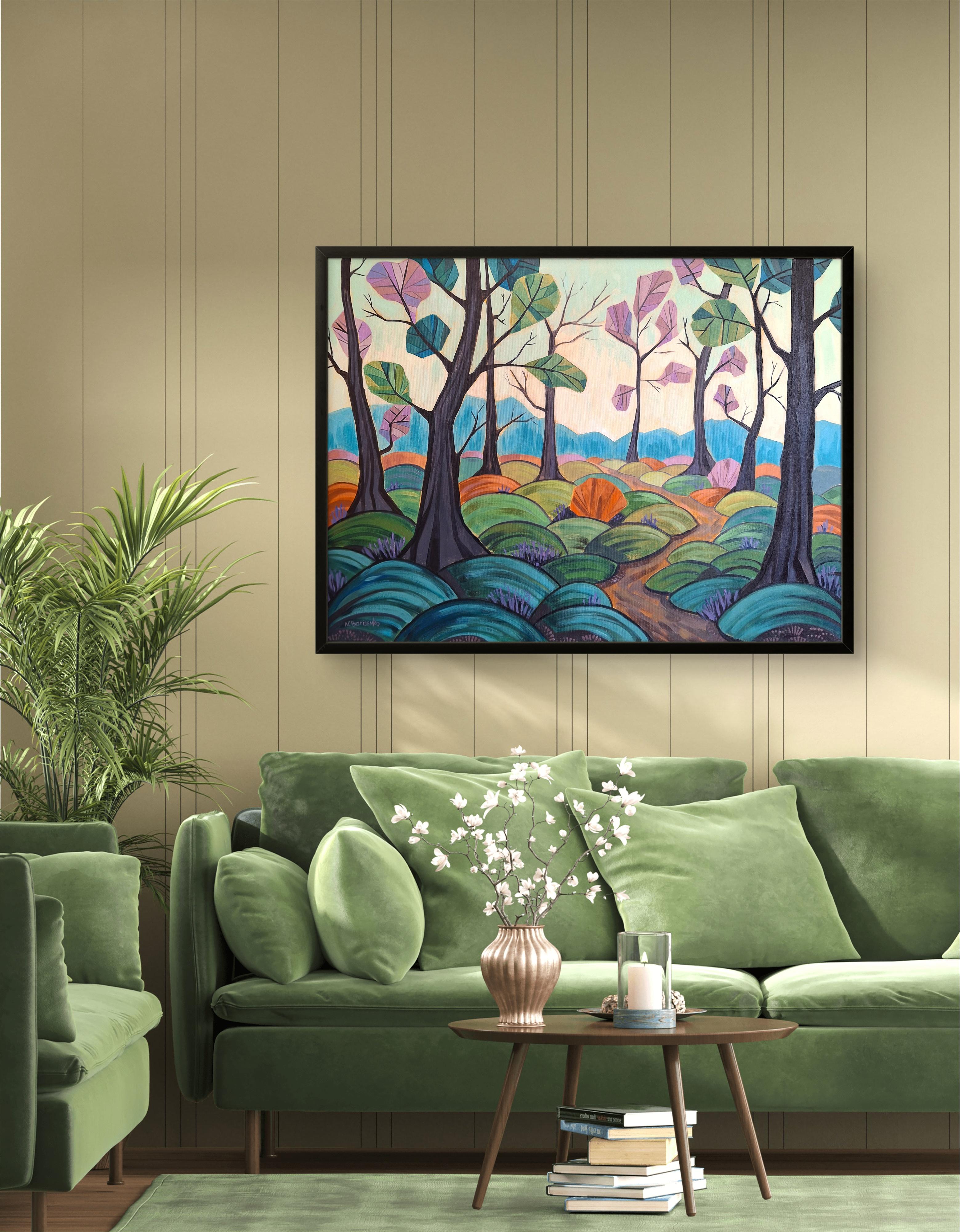 Ramas del destino - Painting de Natalia Borisenko