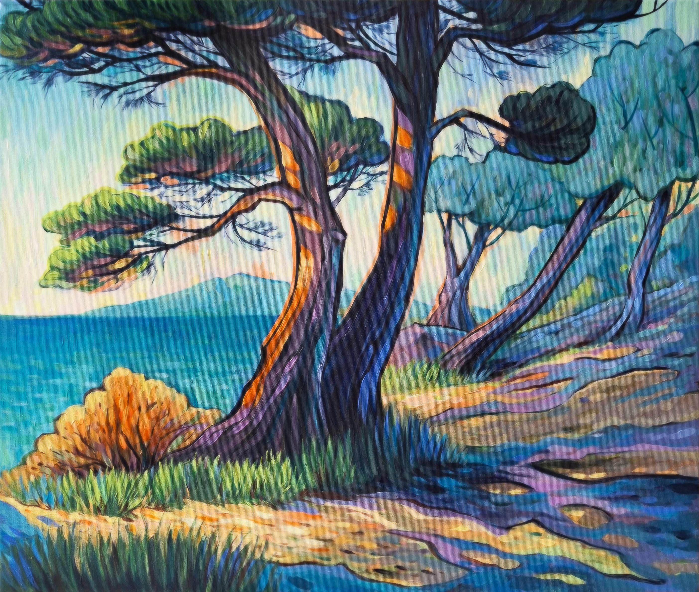 moderne Peintures - Paysage