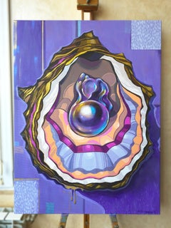 Iridescent Baroque Pearl