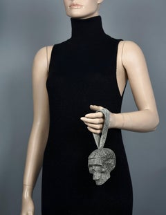 NATALIA BRILLI 2009 Surreal Skull Gothic Wristlet Bag
