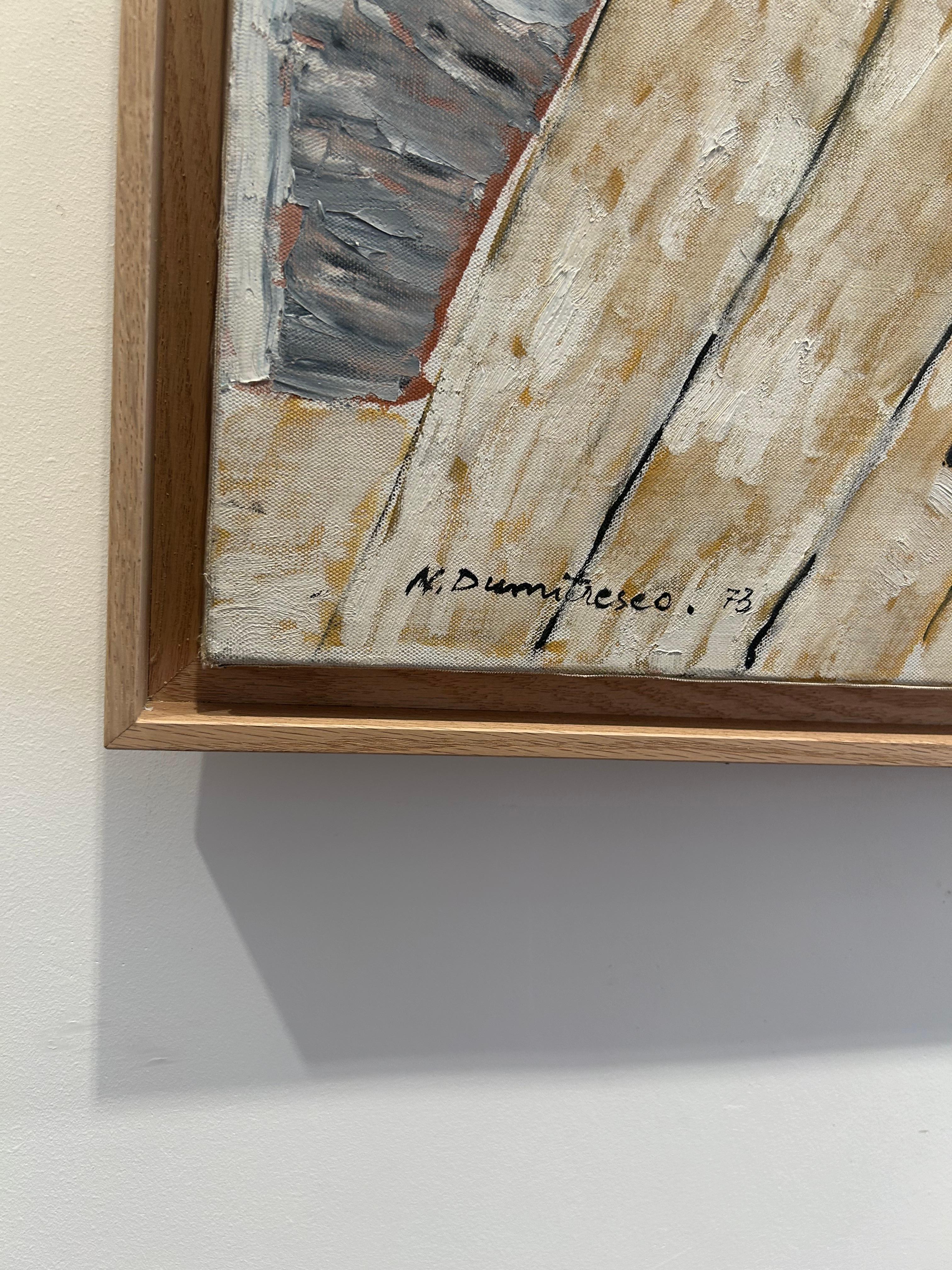 Freie Wege in Los Angeles III (Abstrakt), Painting, von Natalia Dumitresco