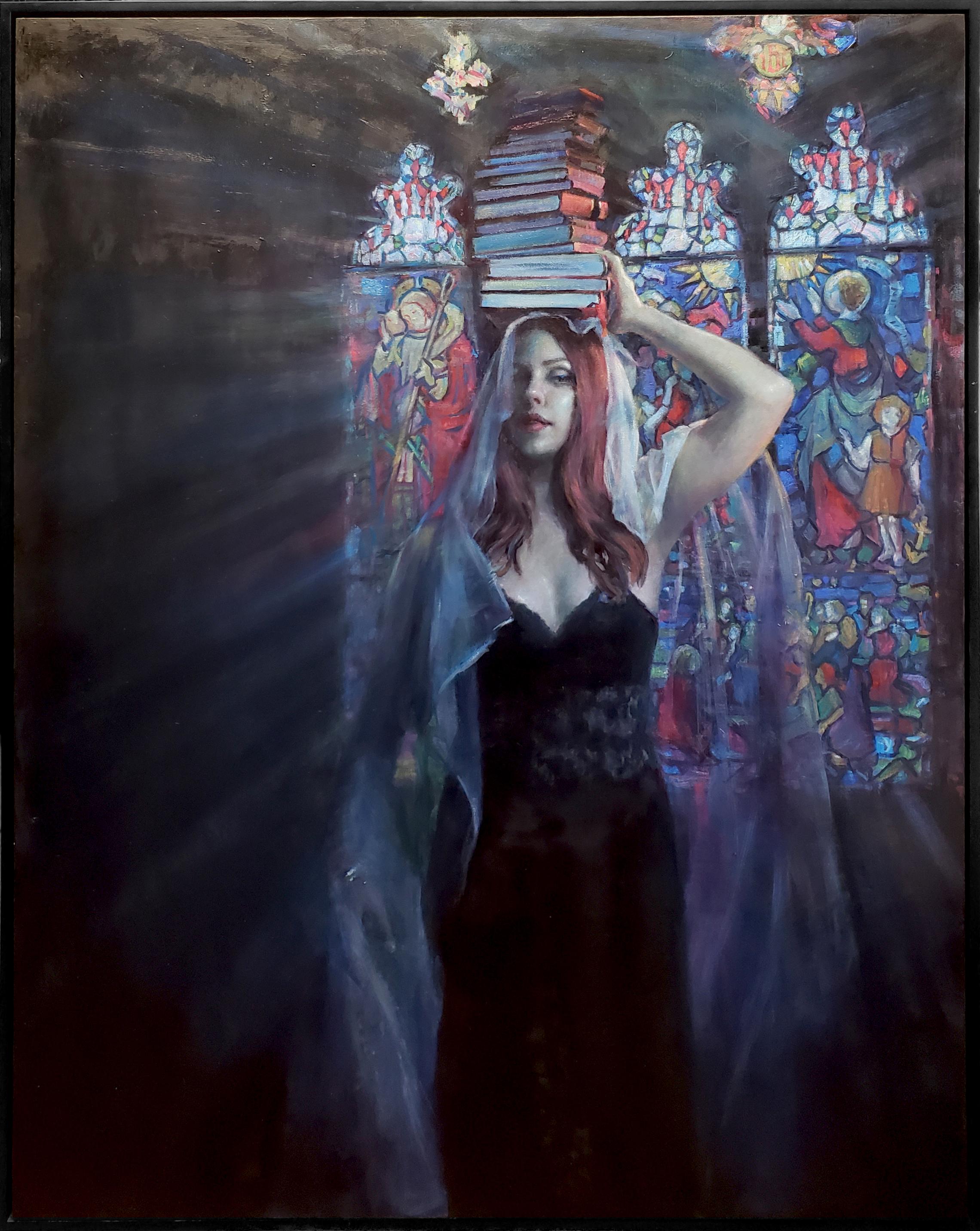 Balance - Painting by Natalia Fabia