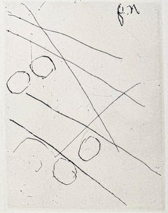 Natalia Goncharova (1881-1962) - Radierung auf Papier - 1965