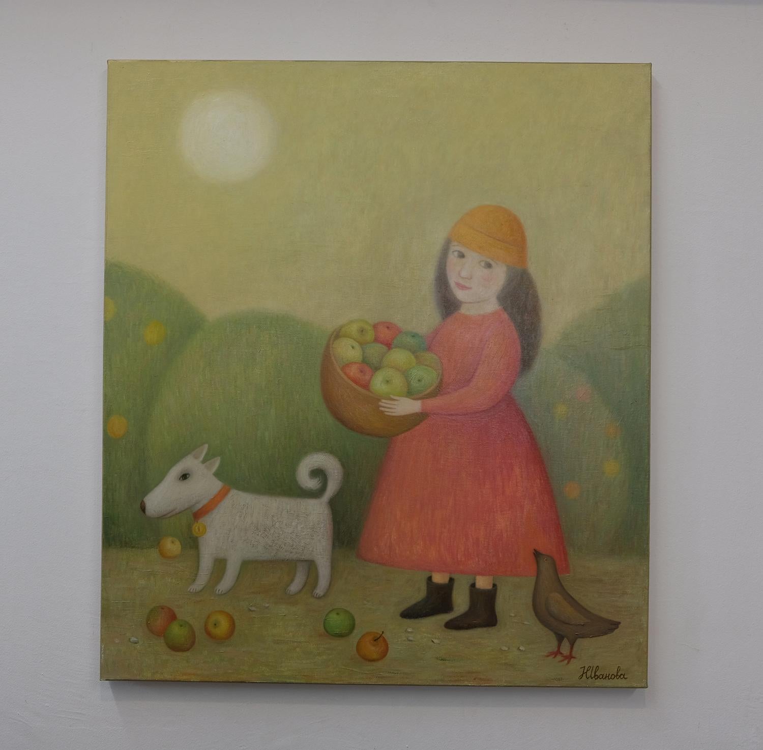 APPLE TIME - Painting by Natalia Ivanova