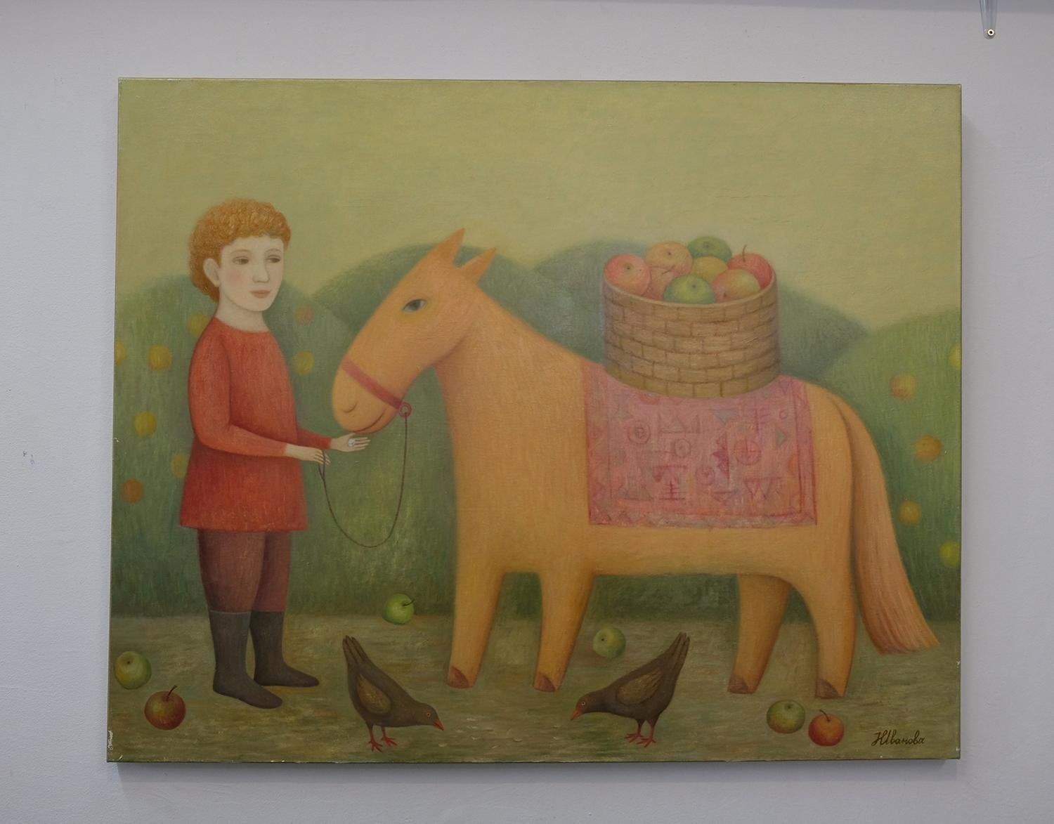 L'ORA DELLA MELA - Painting di Natalia Ivanova