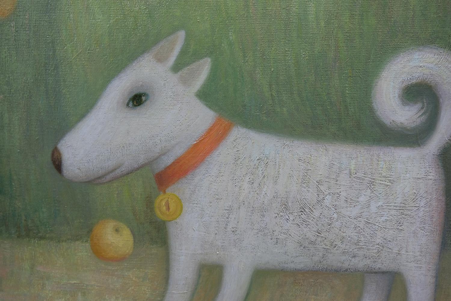 OIL ON CANVAS
1 PART FROM TRIPTYCH.
Ready to hang.
Shipping from Belarus, Minsk.

Natalia Ivanova is a well-known Belarusian painter working in the style of symbolic figurative art. Her paintings were exhibited in the halls of such museums as the