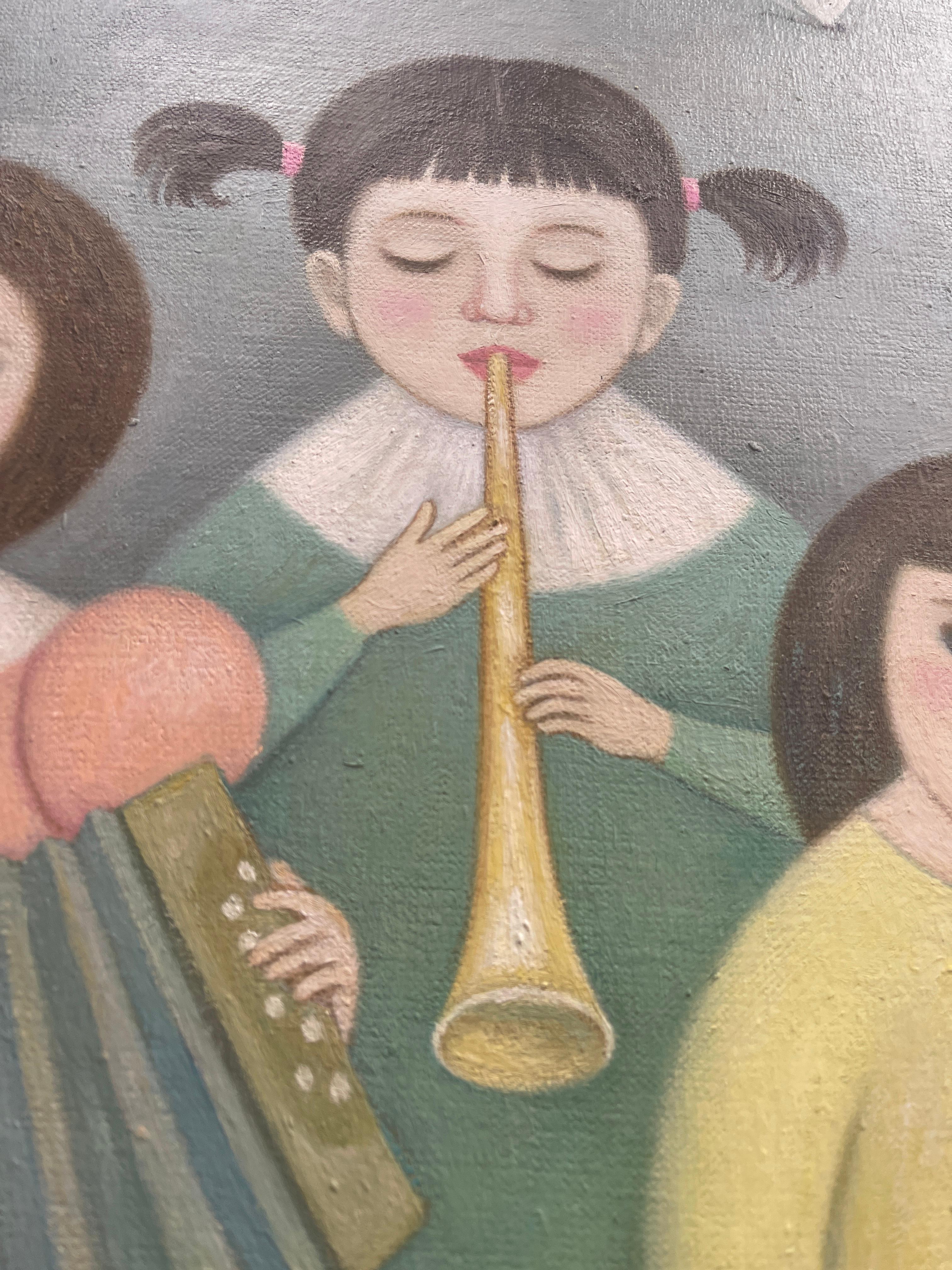 ÓLEO SOBRE LIENZO
Listo para colgar.
Envío desde Bielorrusia, Minsk.

Natalia Ivanova es una conocida pintora bielorrusa que trabaja en el estilo del arte figurativo simbólico. Sus cuadros se expusieron en las salas de museos como el Museo Nacional