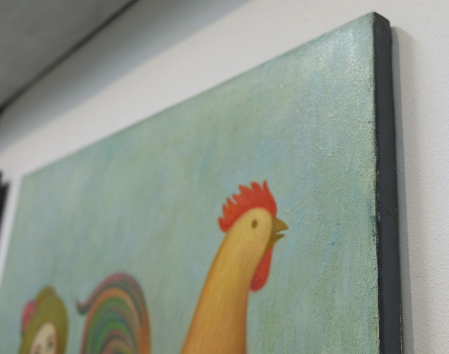 ÖL AUF KANAVAS
Hängefertig.
Versand aus Belarus, Minsk.

Natalia Ivanova ist eine bekannte belarussische Malerin, die im Stil der symbolischen figurativen Kunst arbeitet. Ihre Bilder wurden in Museen wie dem Nationalen Museum für Geschichte und