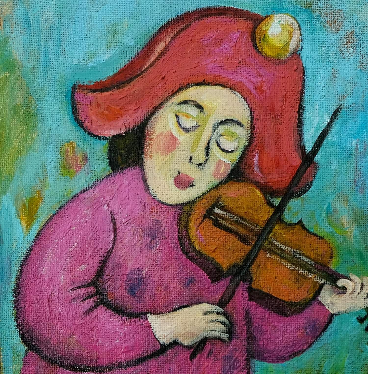 MÚSICA DE VERANO - Painting Arte popular de Natalia Ivanova
