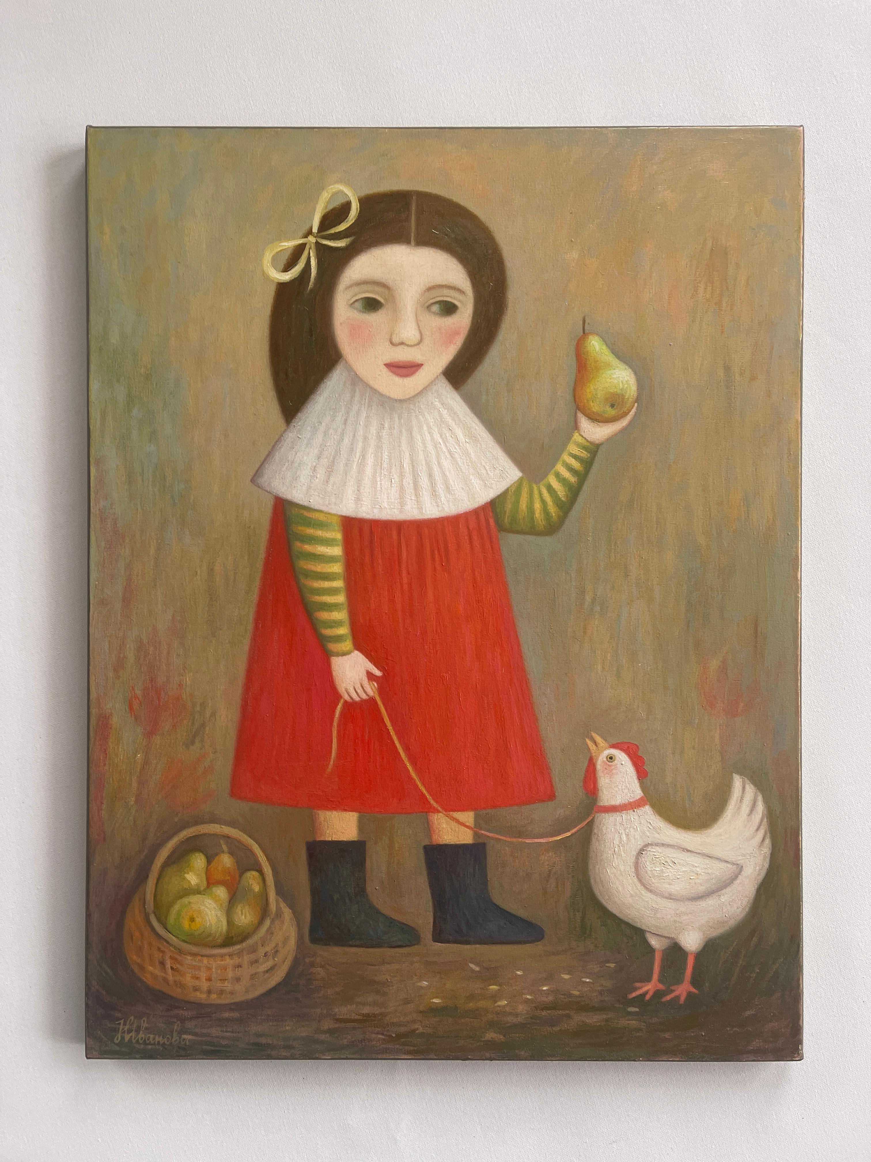 ÖL AUF KANAVAS
Hängefertig.
Versand aus Belarus, Minsk.

Natalia Ivanova ist eine bekannte belarussische Malerin, die im Stil der symbolischen figurativen Kunst arbeitet. Ihre Bilder wurden in Museen wie dem Nationalen Museum für Geschichte und