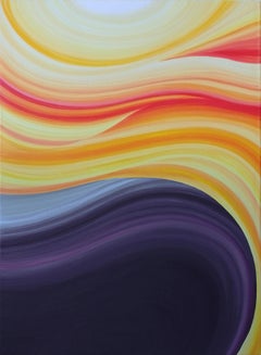 „Yellow and Black 1“ aus der Serie „Space Landscape“