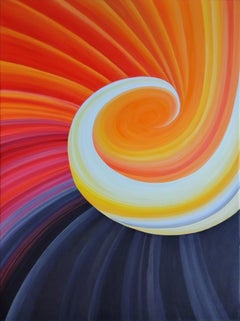 "Giallo e nero 2" dalla serie "A Space Landscape