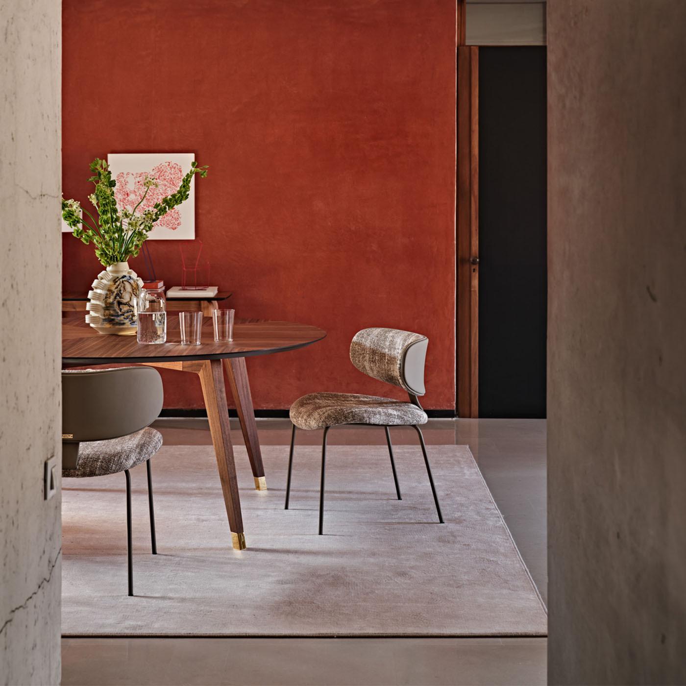 Natalia Mud Dining Chair In New Condition For Sale In Milan, IT