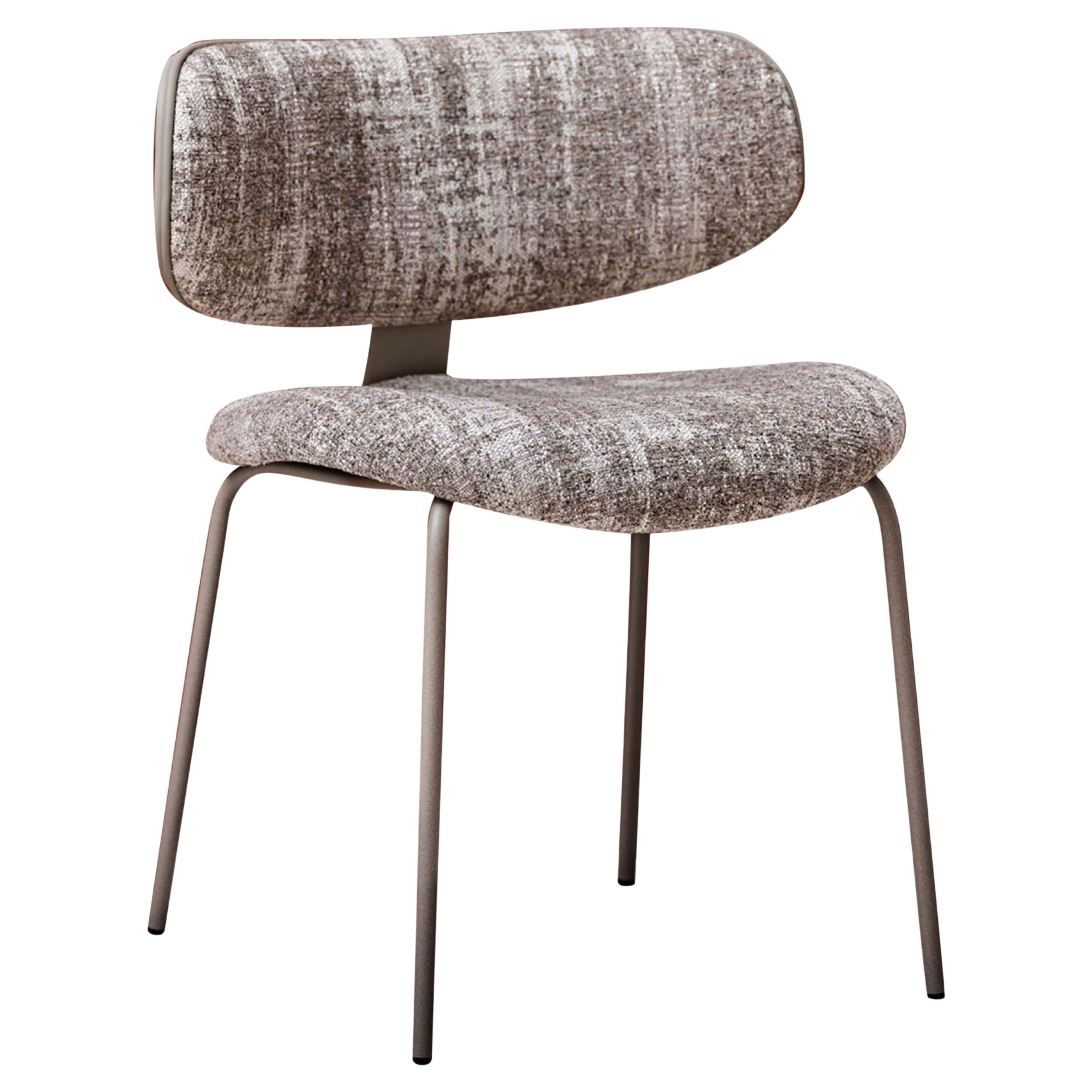 Natalia Mud Dining Chair For Sale