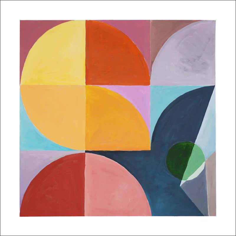 Gio Bellagio - Alchemy Lab, Modern Still Life, Vivid Tones Green and ...