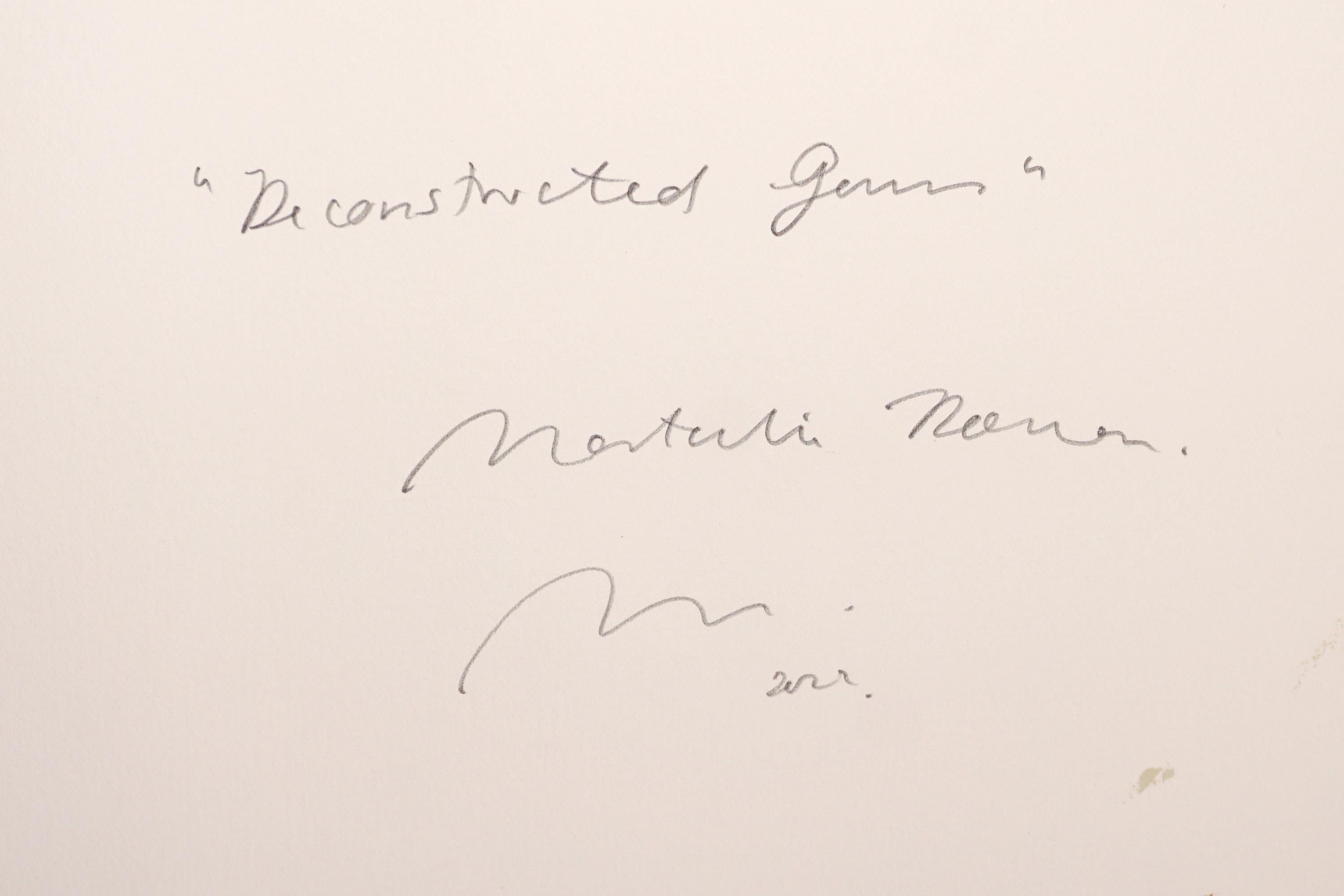 Pierres précieuses déconstruites, transitions géométriques abstraites aux tons primaires, grille verticale 4