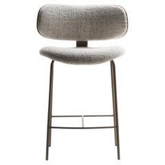 Natalia White Counter Stool