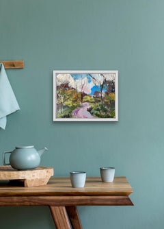Bright Morning, arte abstracto, arte de menos de 500 ¤, arte original, arte paisajista