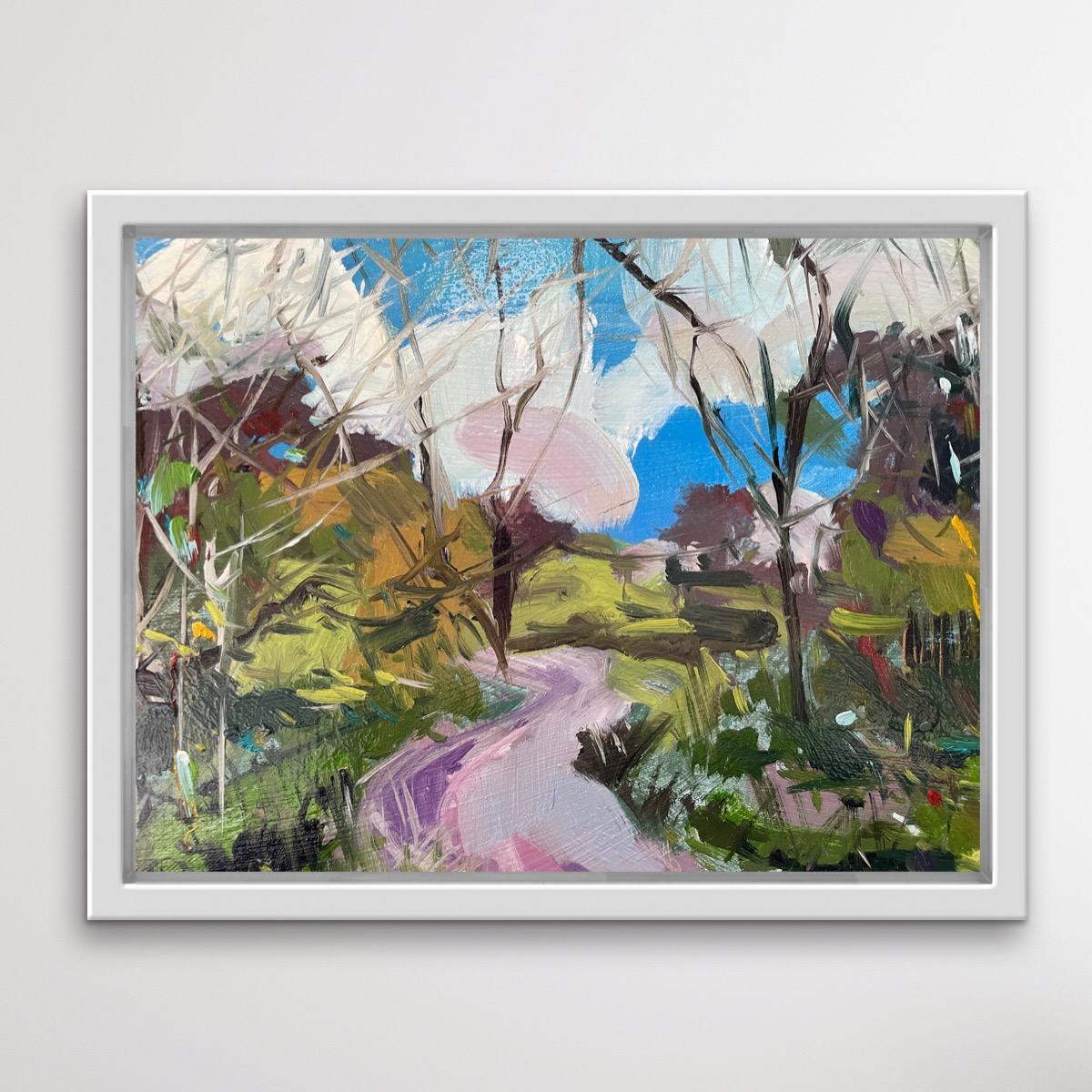 Bright Morning, abstract art, under £500 art, original art, landscape art For Sale 2
