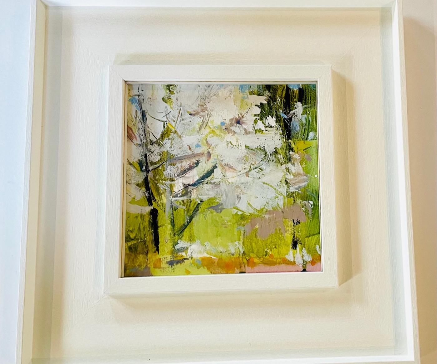 Park Blossom II, Natalie Bird, Original painting, contemporary art, abstract art - Abstract Painting by Natalie Bird 