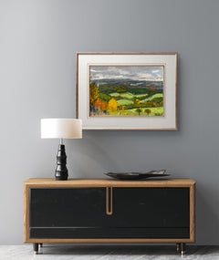 Surrey Hills Landscape - Newlands Corner, Original painting, Landscape