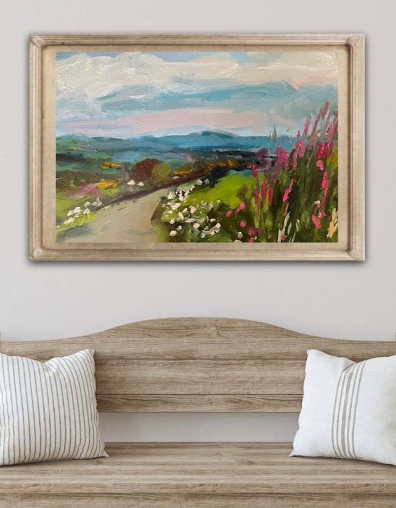Meadow herb at the Pentland Hills  - Painting by Natalie Bird
