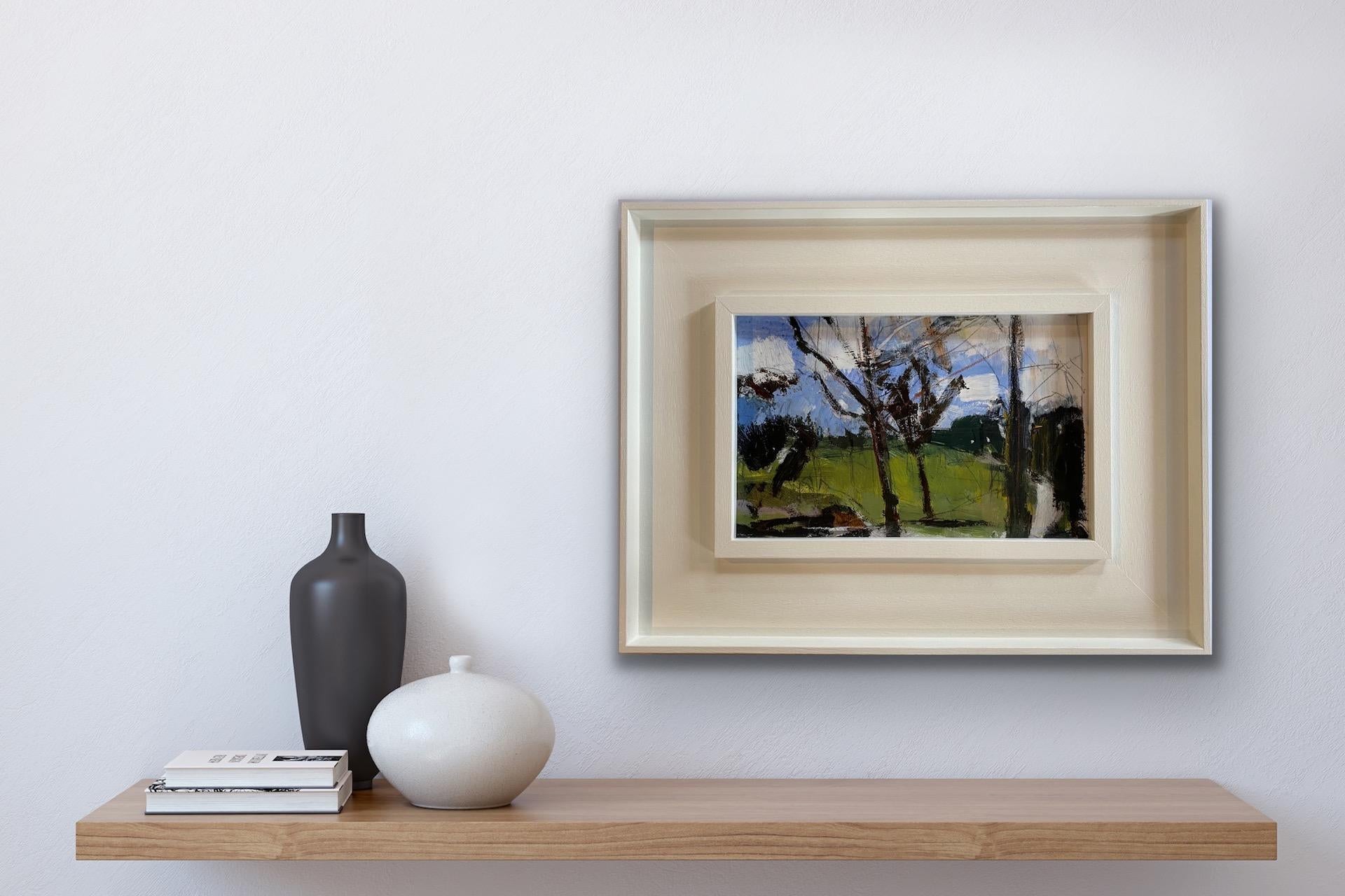 Natalie Vogel, Leuchtender Morgen, Original abstrakte expressionistische Landschaftskunst im Angebot 2