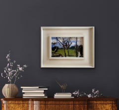 Natalie Bird, Bright Morning, Original Abstract Expressionist Landscape Art