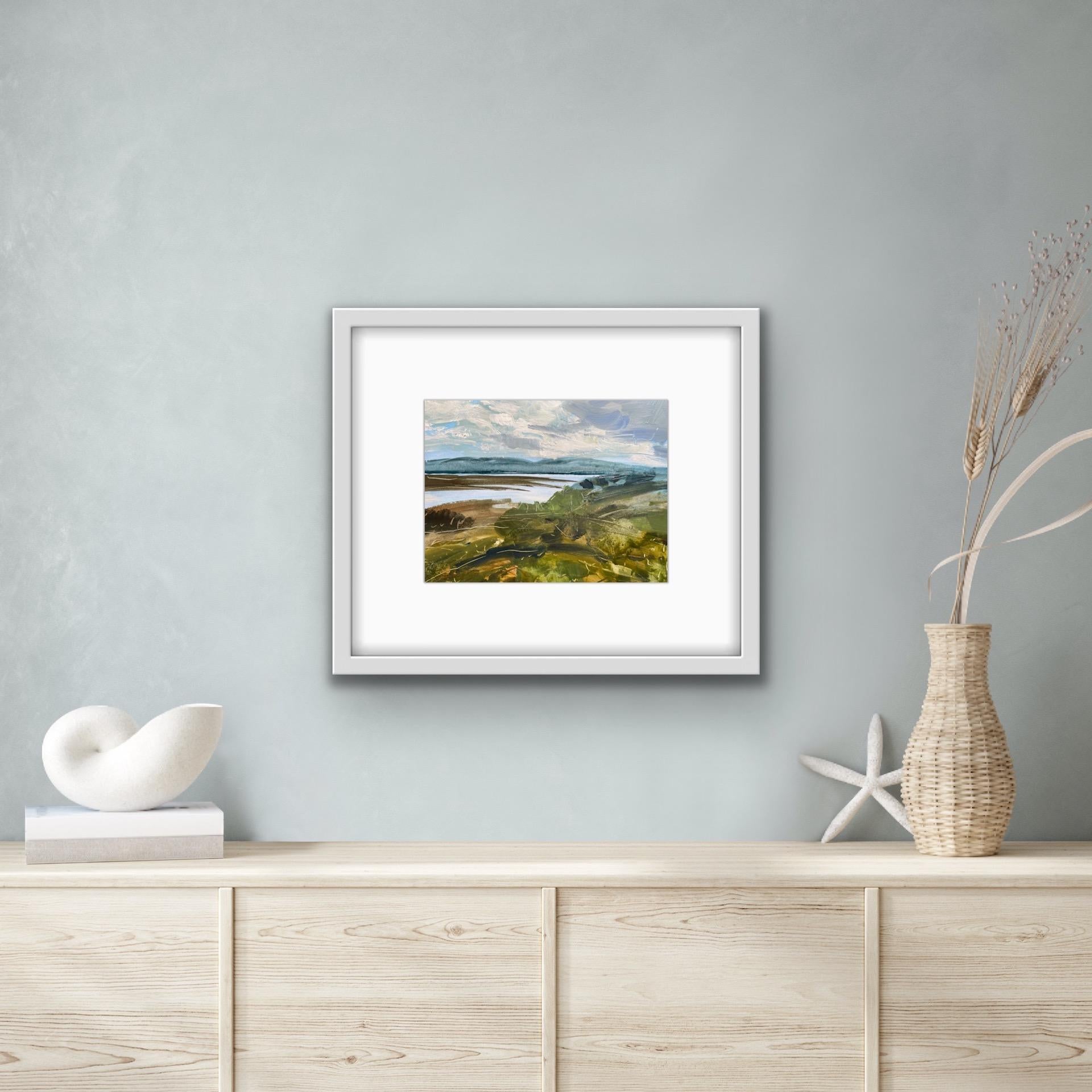 Natalie Bird, Vista de Loch Craignish, Pintura Paisaje Original, Arte Online en venta 1