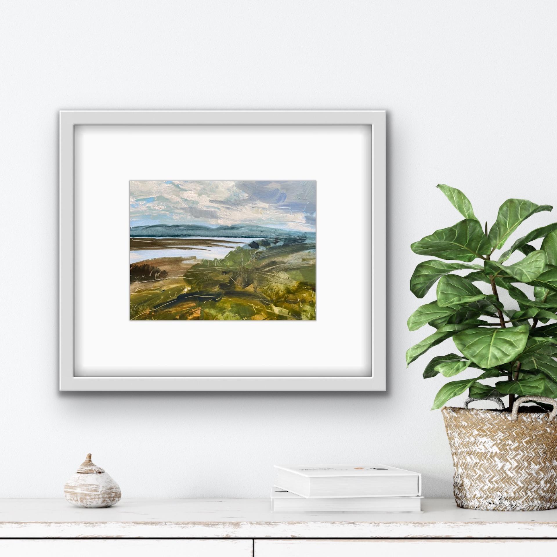 Natalie Bird, View of Loch Craignish, Peinture de paysage originale, Art en ligne en vente 2