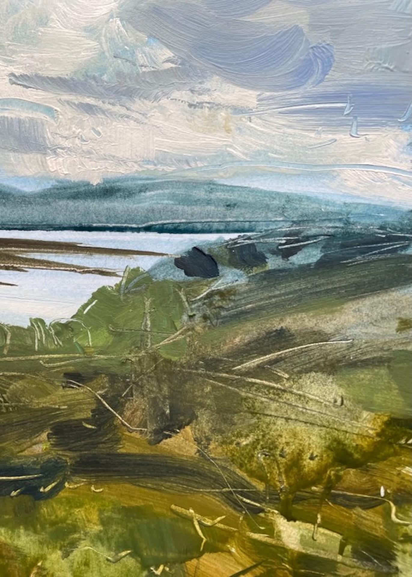 Natalie Bird, View of Loch Craignish, Original Landscape Painting, Art Online For Sale 3