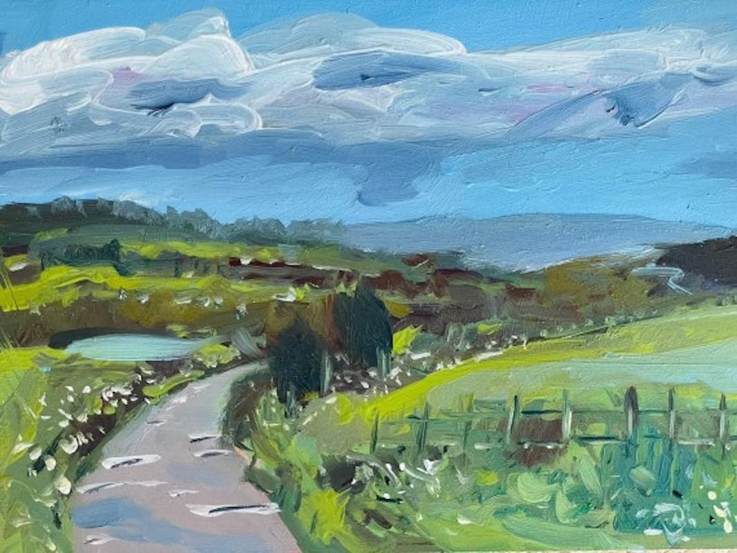 Pentland Hills, luce della sera