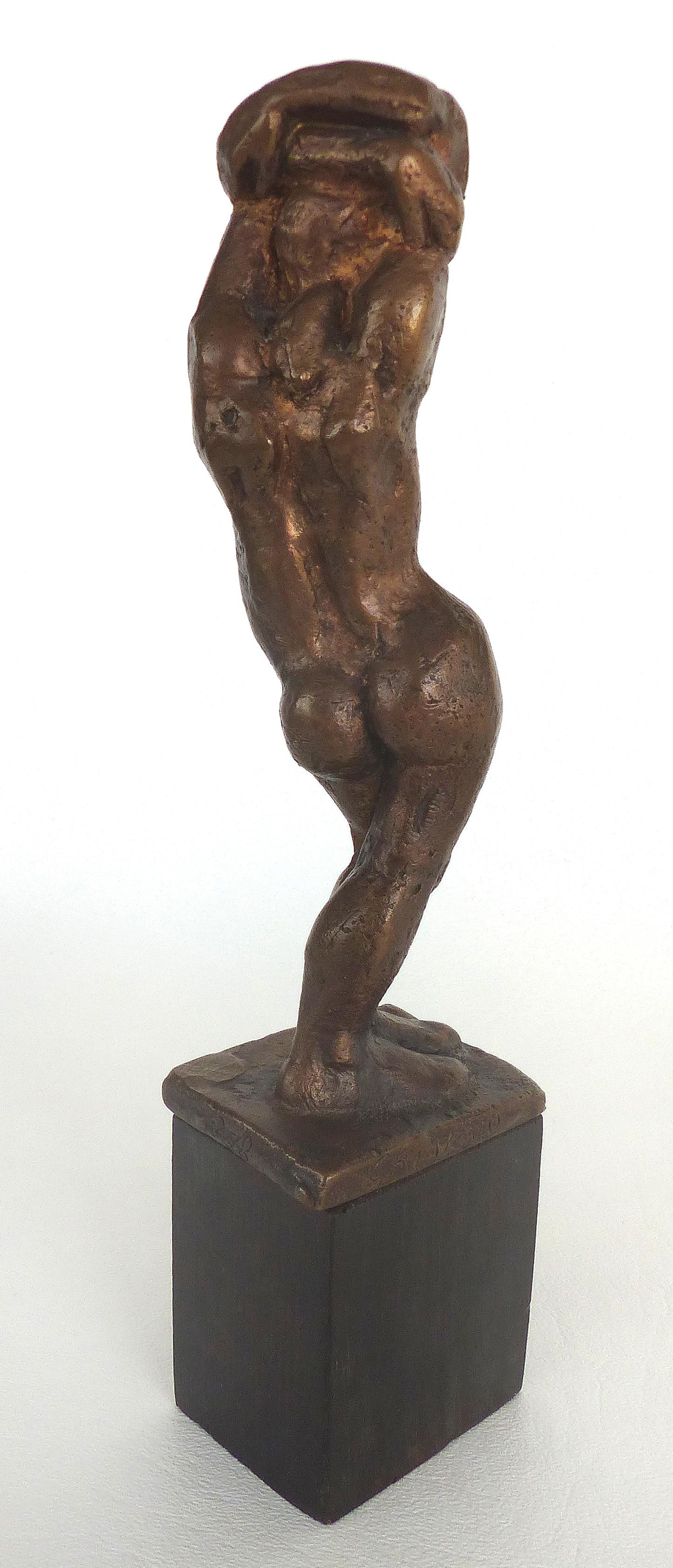 American Natalie Charkow Hollander Bronze Nude Sculpture