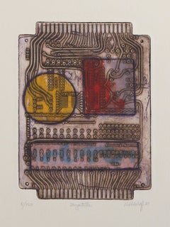 Bagatelle, Conceptual Etching with Aquatint by Natalie d'Arbeloff