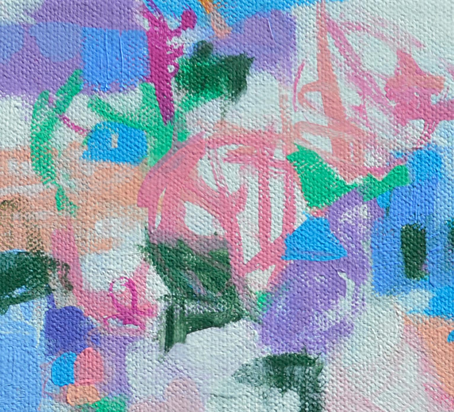 Flower Shop, Abstract Painting For Sale 1