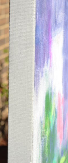 Lavender Fields Forever, Abstract Painting