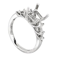 Natalie K Belle 14 Karat Gold Diamond Engagement Ring Mounting NAKAG13-082712