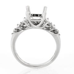 Natalie K Belle 14 Karat Gold Diamond Engagement Ring Mounting NAKAG13-082712