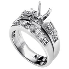 Natalie K Women
s 18 Karat White Gold Diamond Bridal Mounting Set EN8-13161W Natalie K Women
s 18 Karat White Gold Diamond Bridal Mounting Set EN8-13161W