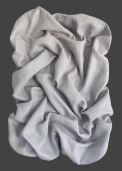 Stonegrain Wave, Escultura de tela con arcilla, para instalar en la pared