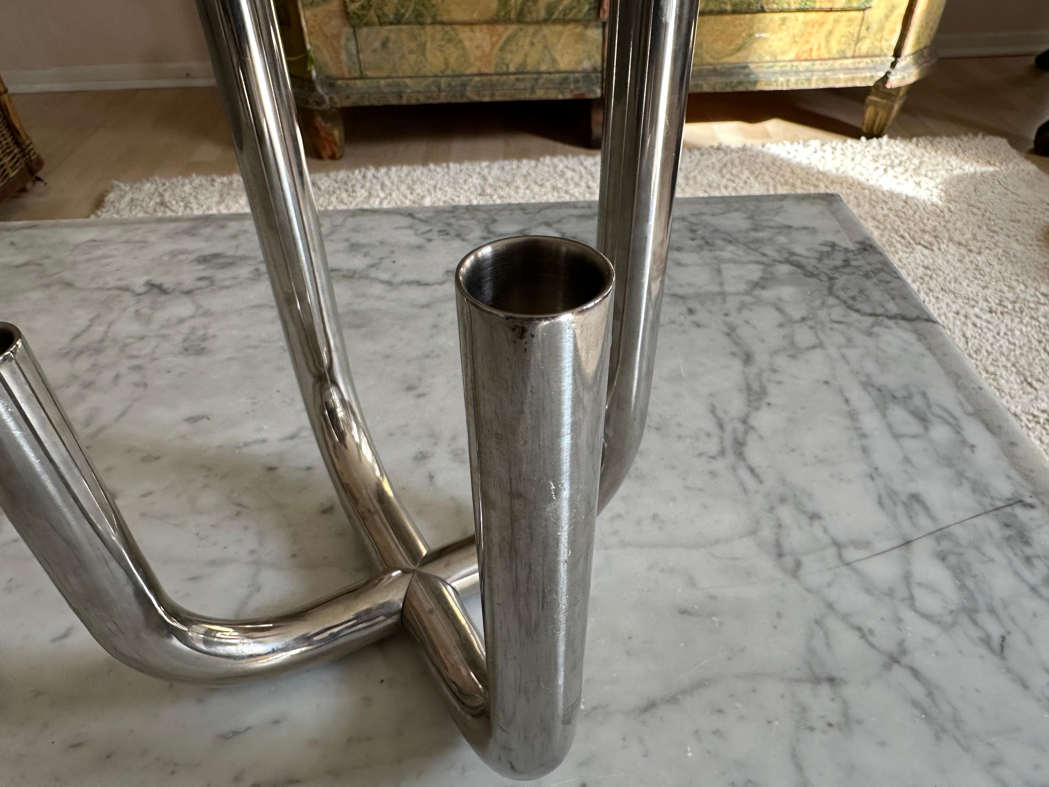 Natalie Rutard Candle Holder by Philippi – Brutalist Design For Sale 4