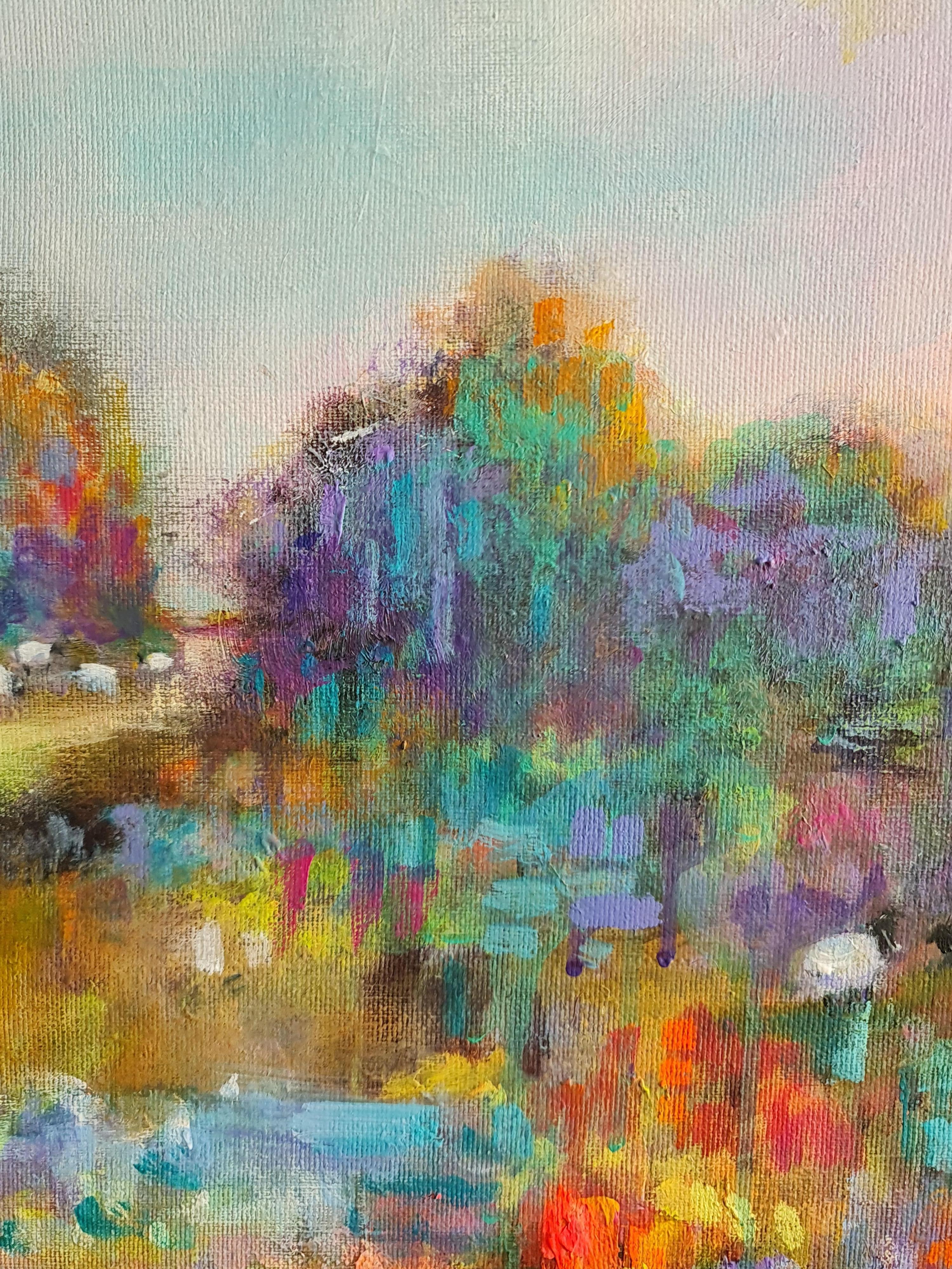 A colorful dream for those who can't sleep, counting sheep For Sale 5
