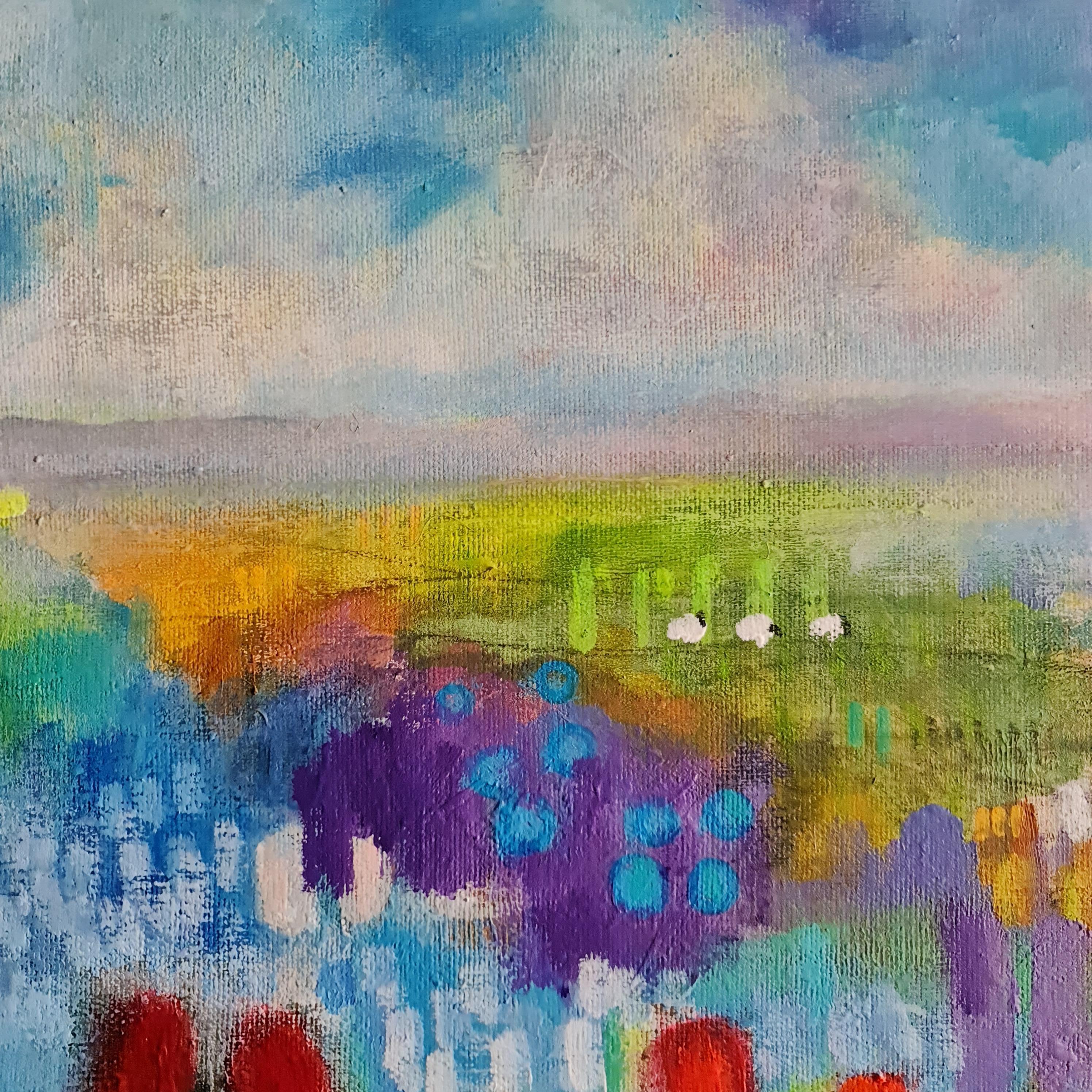 Sogni colorati ispirati ai gigli Claude Monet in vendita 1